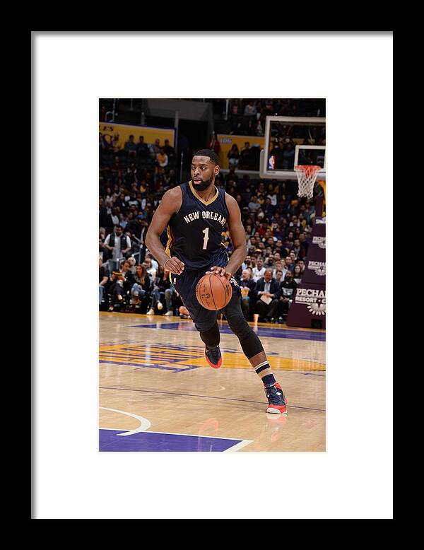 Nba Pro Basketball Framed Print featuring the photograph Tyreke Evans by Andrew D. Bernstein