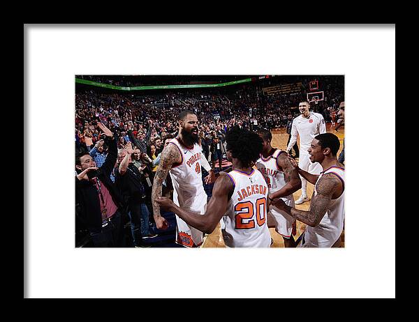 Nba Pro Basketball Framed Print featuring the photograph Tyson Chandler by Michael Gonzales