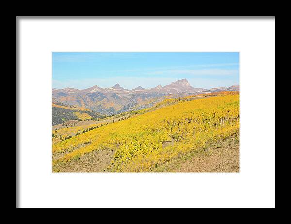 Uncompahgre Framed Print featuring the photograph Uncompahgre Autumn by Aaron Spong