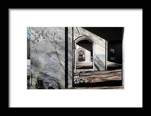  Framed Print featuring the photograph Under Mount Pleasant Again by Kreddible Trout