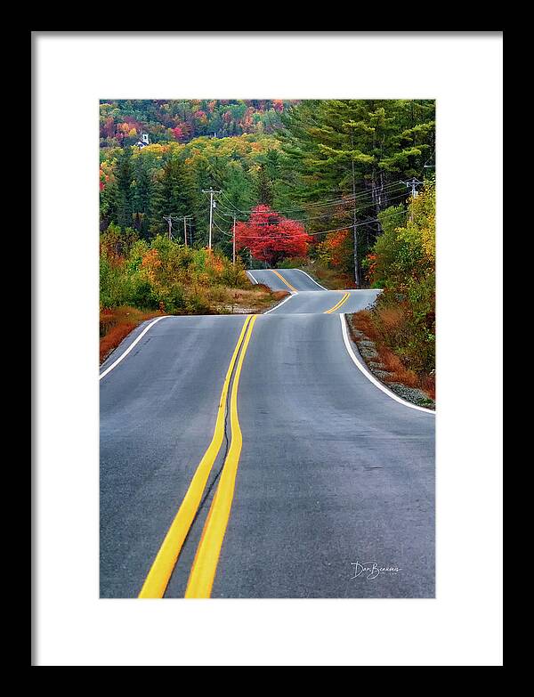 New England Framed Print featuring the photograph Undulations #1935 by Dan Beauvais