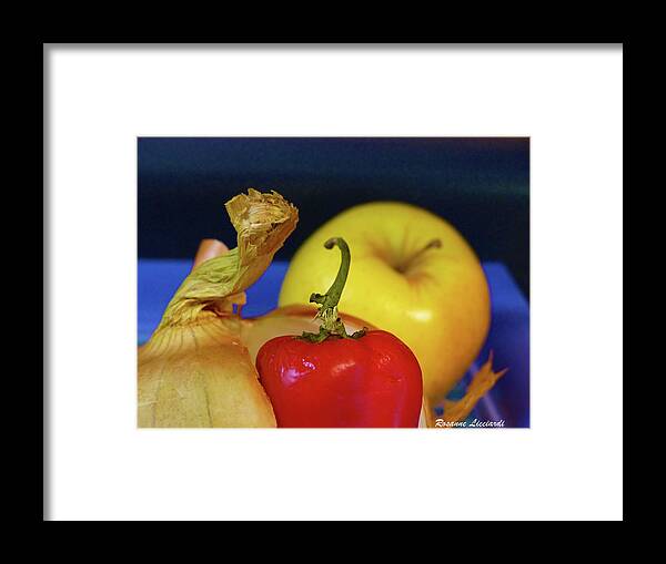 Yellow Delicious Apple Framed Print featuring the photograph Ambiance by Rosanne Licciardi