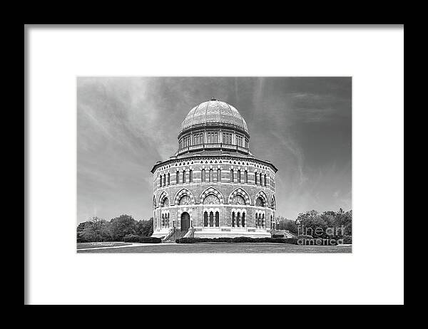 Union College Framed Print featuring the photograph Union College Nott Memorial by University Icons
