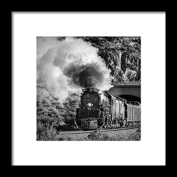 America Framed Print featuring the photograph -Union Pacific Big Boy Locomotive by James Sage