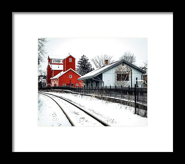 Ontario Framed Print featuring the photograph Unionville Station by Dee Potter