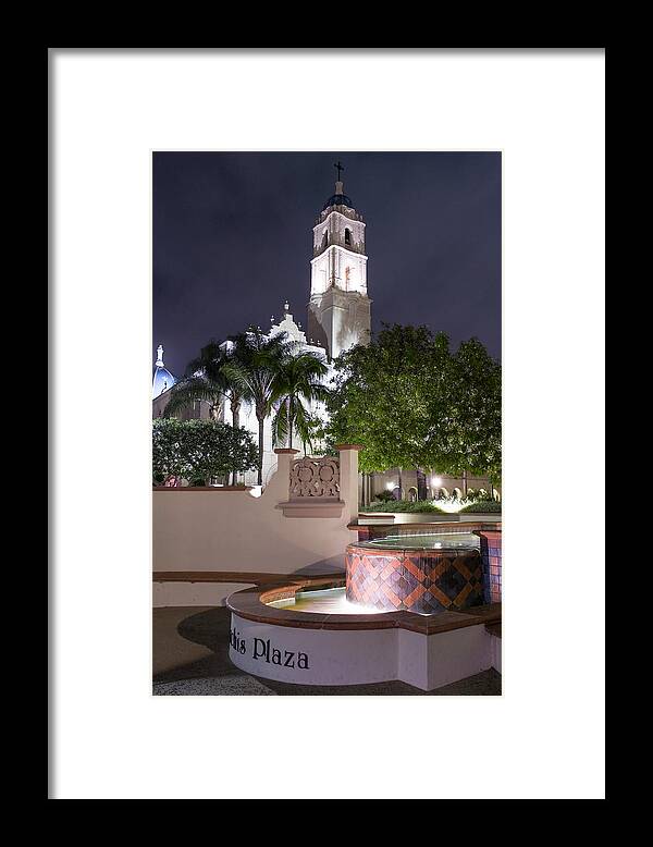 Immaculata Framed Print featuring the photograph University of San Diego by David L Moore