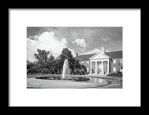 University Of South Carolina Upstate Framed Print featuring the photograph University of South Carolina Upstate by University Icons