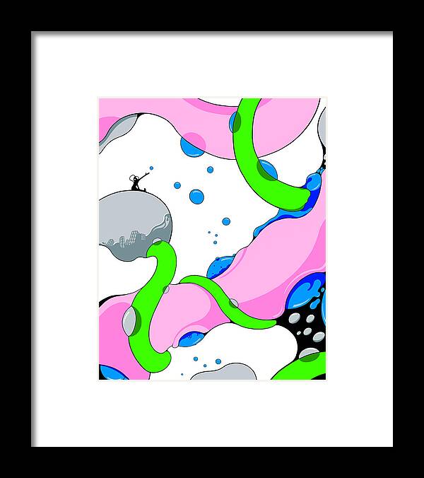 Vine Framed Print featuring the digital art Unnatural Selection by Craig Tilley