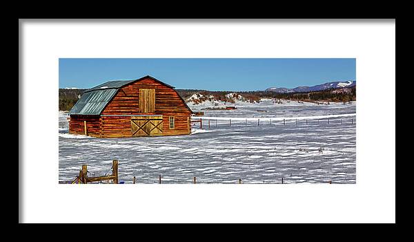 Winter Framed Print featuring the photograph Unspoiled Beauty-Digital Art by Steve Templeton
