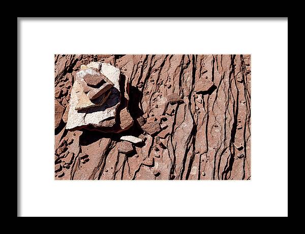 Abstract Framed Print featuring the photograph Utah Abstract Photography 20180515-13 by Rowan Lyford