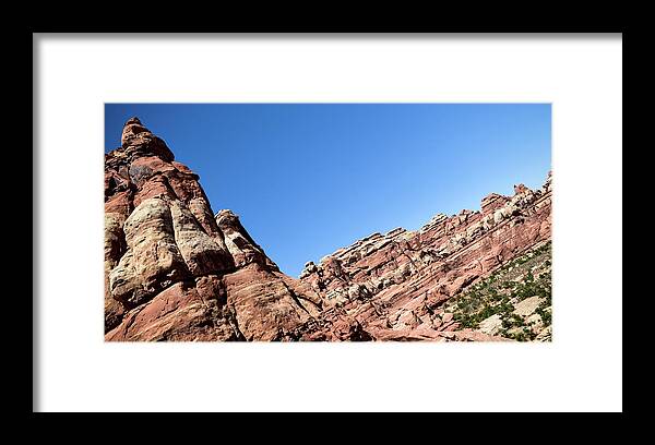 Blue Sky Framed Print featuring the photograph Utah Canyonlands Photography 20180515-26 by Rowan Lyford