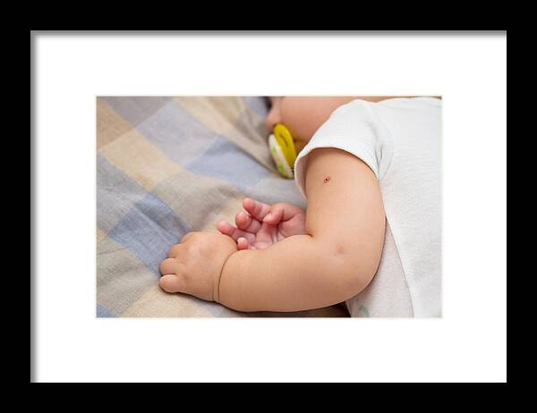 Vaccination Framed Print featuring the photograph Vaccine by Nataliaspb