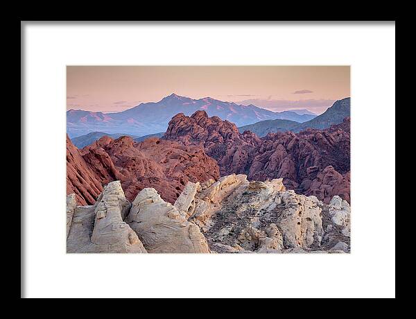 Nevada Framed Print featuring the photograph Valley of Fire by Whit Richardson