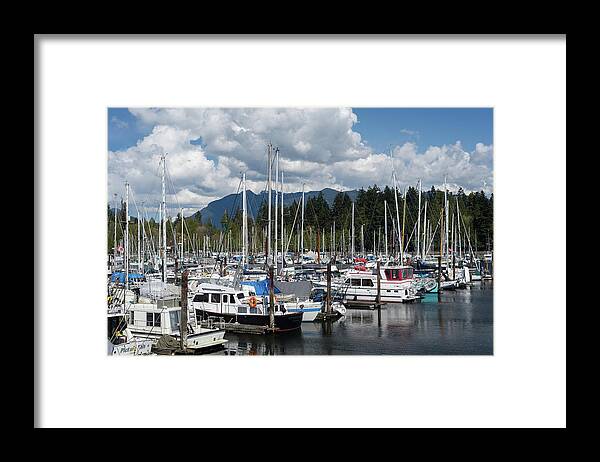 Jennifer Kane Webb Framed Print featuring the photograph Vancouver Harbour by Jennifer Kane Webb
