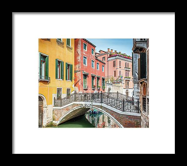 Venice Framed Print featuring the photograph Venezia by Marla Brown