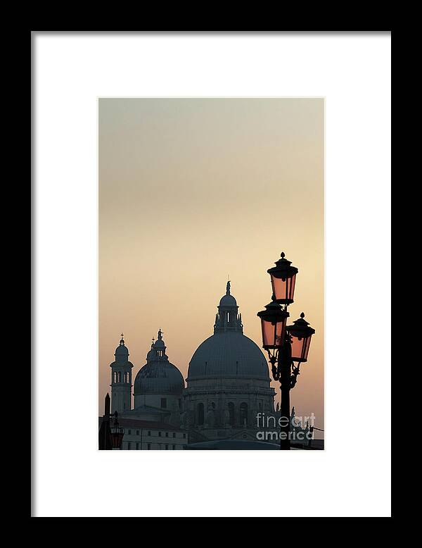 Italy Framed Print featuring the photograph Venince in the Evening by Andy Myatt