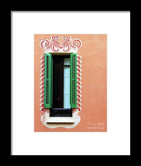 Window Framed Print featuring the photograph Ventana Elegante by Rick Locke - Out of the Corner of My Eye