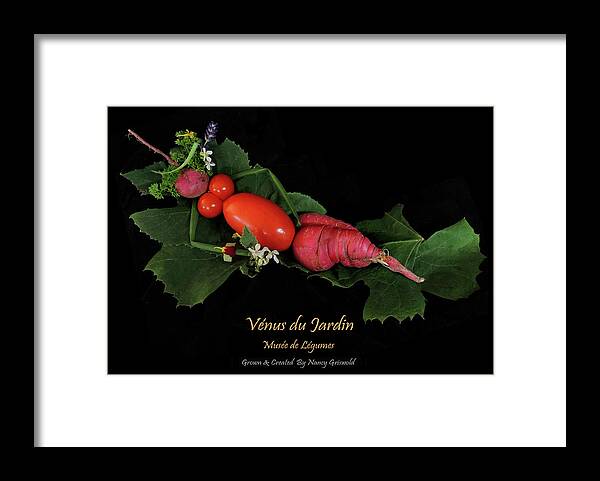 Garden Framed Print featuring the photograph Venus du Jardin by Nancy Griswold