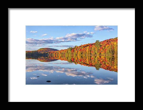 Ricker Pond State Park Framed Print featuring the photograph Vermont Ricker Pond State Park by Juergen Roth