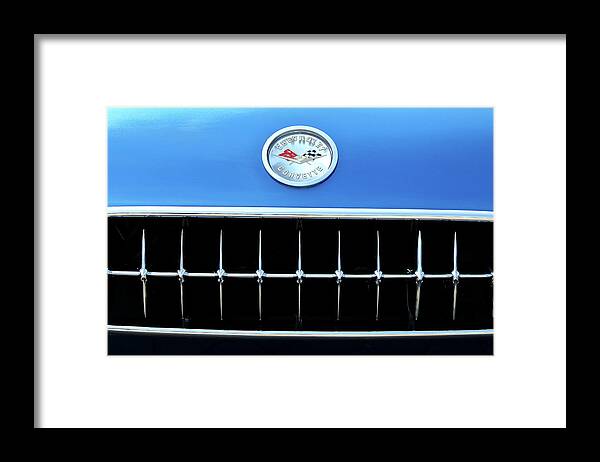Corvette Framed Print featuring the photograph Vette by Lens Art Photography By Larry Trager