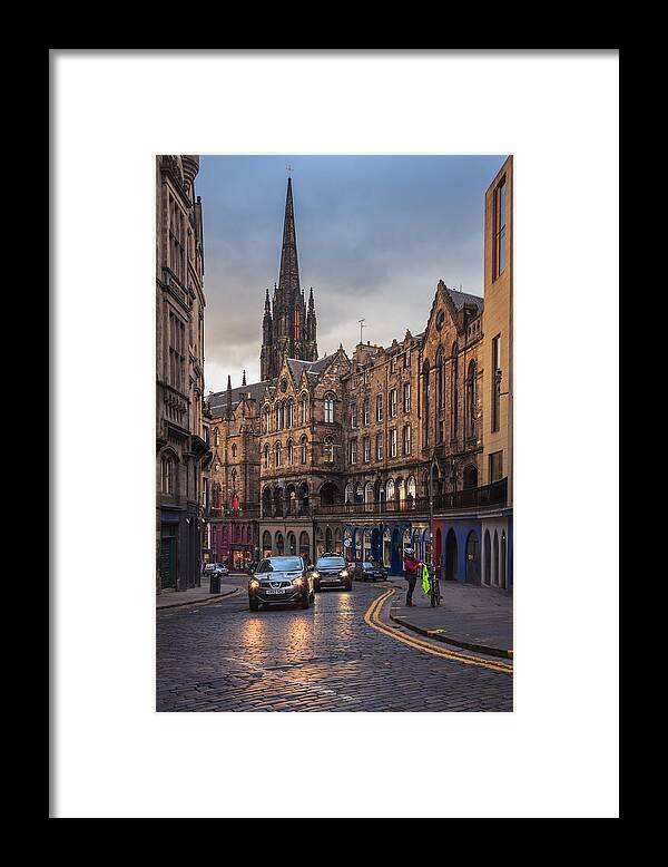 Built Structure Framed Print featuring the photograph Victoria Street by Daniele Carotenuto Photography