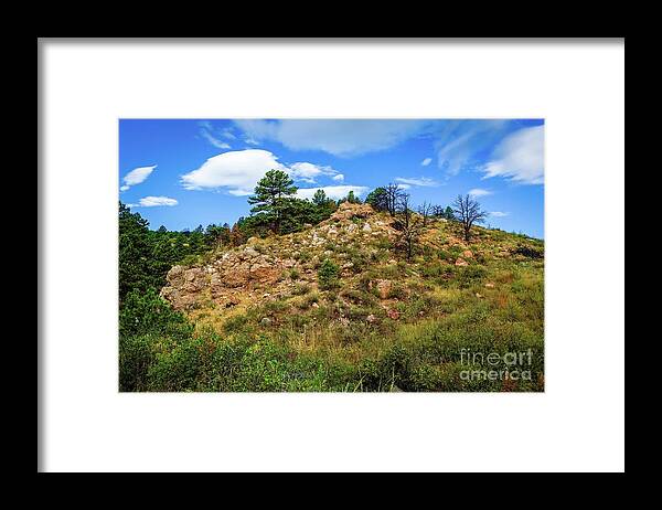 Jon Burch Framed Print featuring the photograph View From Arthur's Rock Trail by Jon Burch Photography