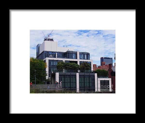 Manhattan Framed Print featuring the photograph View From The Highline 9 by Dorothy Lee
