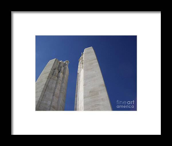 Canada Framed Print featuring the photograph Vimy Ridge 5 by Mary Mikawoz