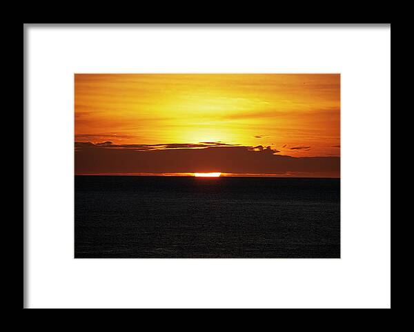 Sunset Framed Print featuring the photograph Waikiki Sunset 2 by Anthony Jones