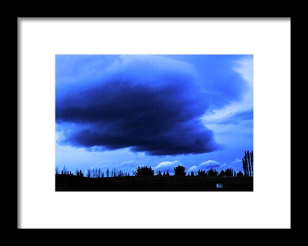 Clouds Framed Print featuring the photograph Waitin' On A Storm - North Island, New Zealand by Earth And Spirit