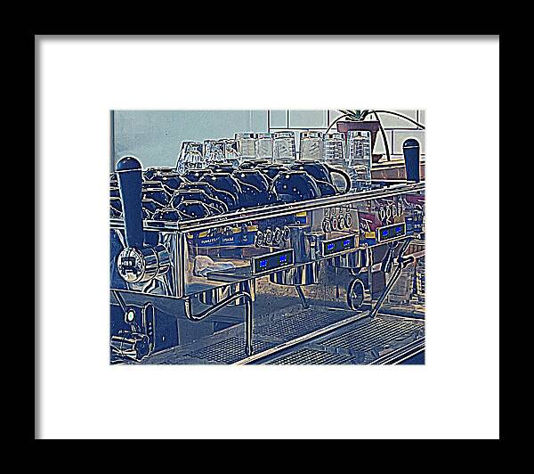 Coffee Framed Print featuring the photograph Wake Up 3 by Lee Darnell