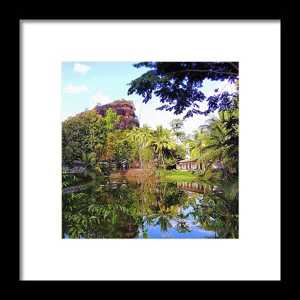 Botanical Framed Print featuring the photograph Wat Phu Tok by Jeremy Holton