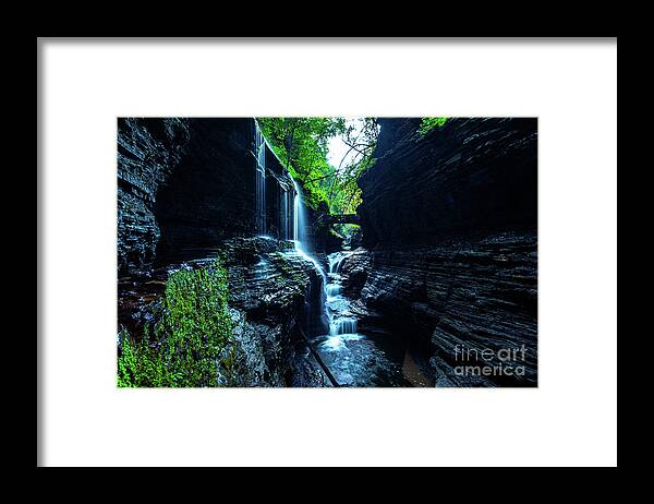 2018 Framed Print featuring the photograph Water and Rock by Stef Ko
