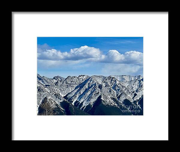 Alberta Framed Print featuring the photograph Water Valley by Wilko van de Kamp Fine Photo Art