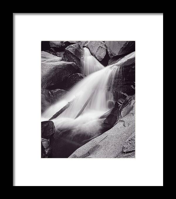 Aspen Framed Print featuring the photograph Waterfall near Aspen, Colorado by Jeff White