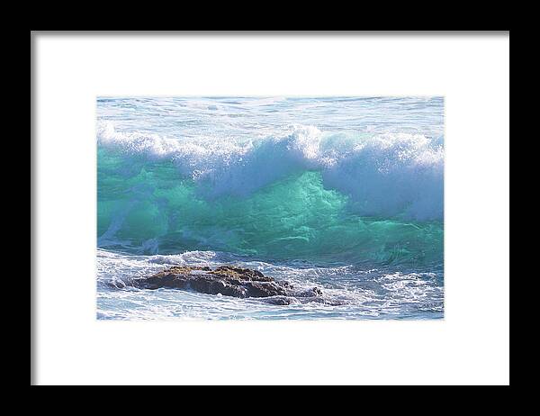 Hawaii Framed Print featuring the photograph Wave Glow by Tony Spencer