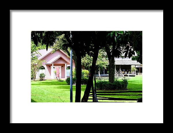 Wayne And Catherine B. Reynolds Village Chapel Framed Print featuring the photograph Wayne and Catherine B. Reynolds Village Chapel by Warren Thompson