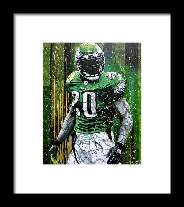 Street Art Framed Print featuring the painting Weapon X by Bobby Zeik
