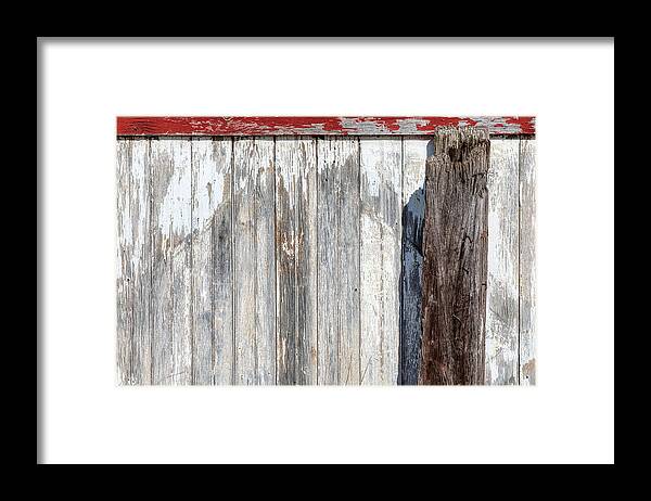 Americana Framed Print featuring the photograph Weathered Wood Barn Door by David Letts