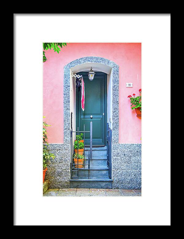 Italy Photography Framed Print featuring the photograph Welcome Home by Marla Brown