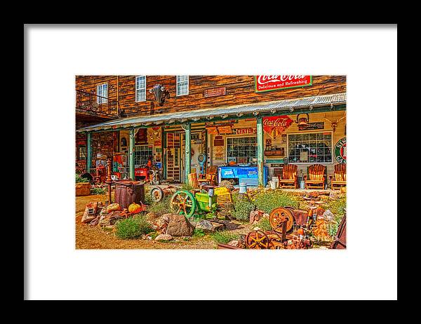  Framed Print featuring the photograph Welcome to Nelson by Rodney Lee Williams