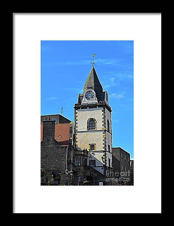 City Framed Print featuring the photograph West Terrace - South Queensferry by Yvonne Johnstone
