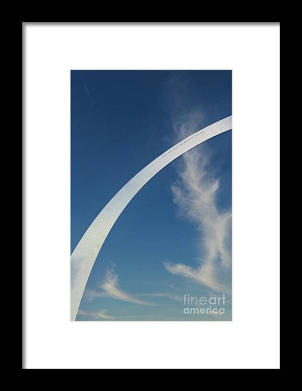 The Arch. Arch Framed Print featuring the photograph Westward by Andrea Smith