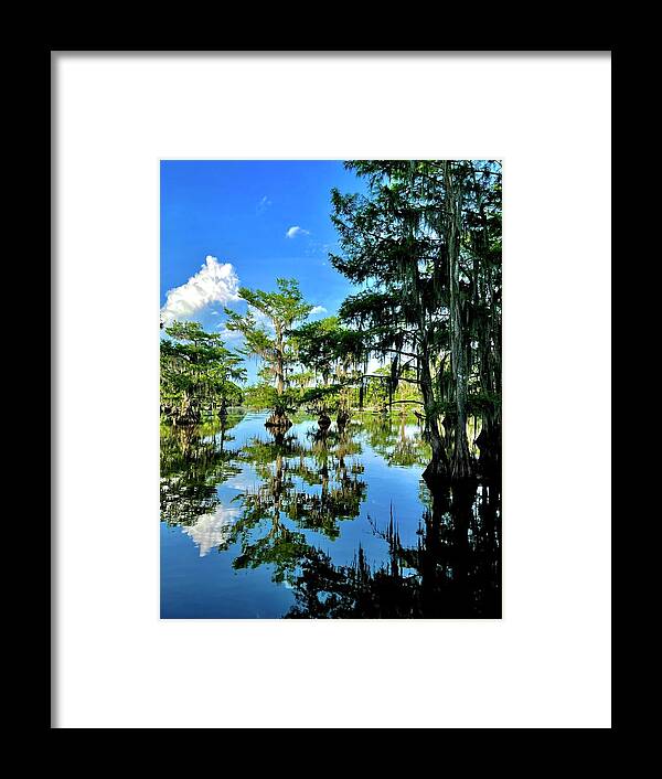 Lake Framed Print featuring the photograph Which Way is Up 2? by Tanya White