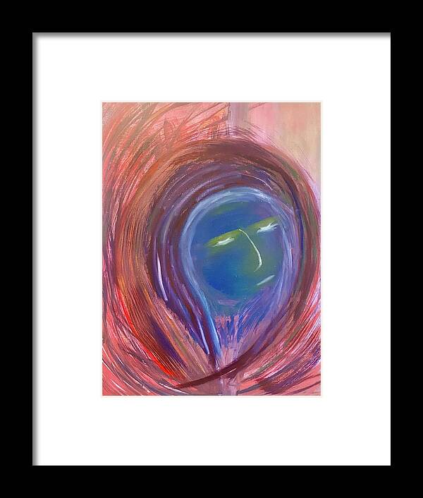 Fatigue Framed Print featuring the painting Whirlwind by Monica Hebert