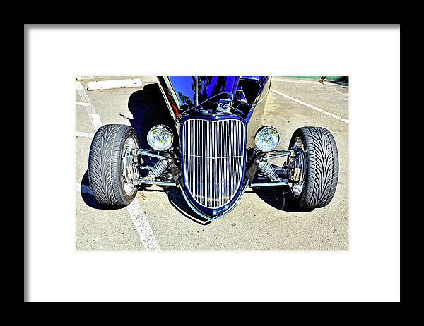 Hot Rod Framed Print featuring the photograph Wickedly Cool by David Lawson
