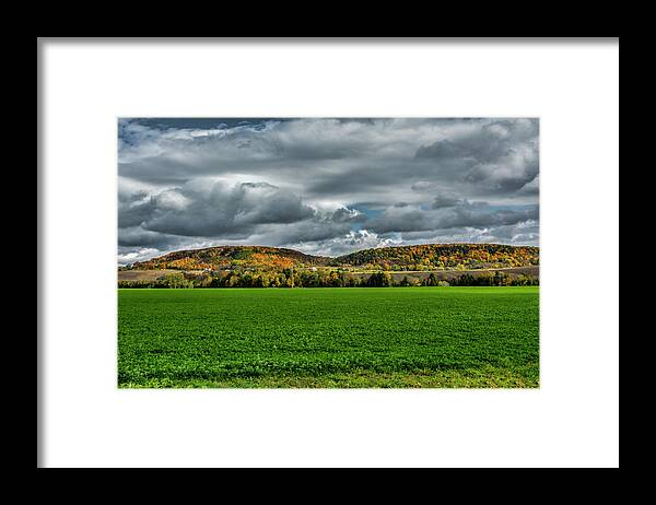 Landscape Framed Print featuring the photograph Wide Open Spaces by Cathy Kovarik
