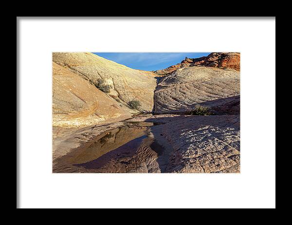 Utah Framed Print featuring the photograph Wilderness Reflection by James Marvin Phelps
