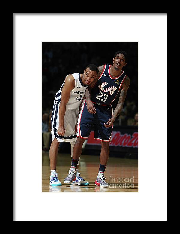 Avery Bradley Framed Print featuring the photograph William Avery by Joe Murphy