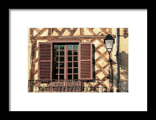 Tours Framed Print featuring the photograph Window and Light by Bob Phillips